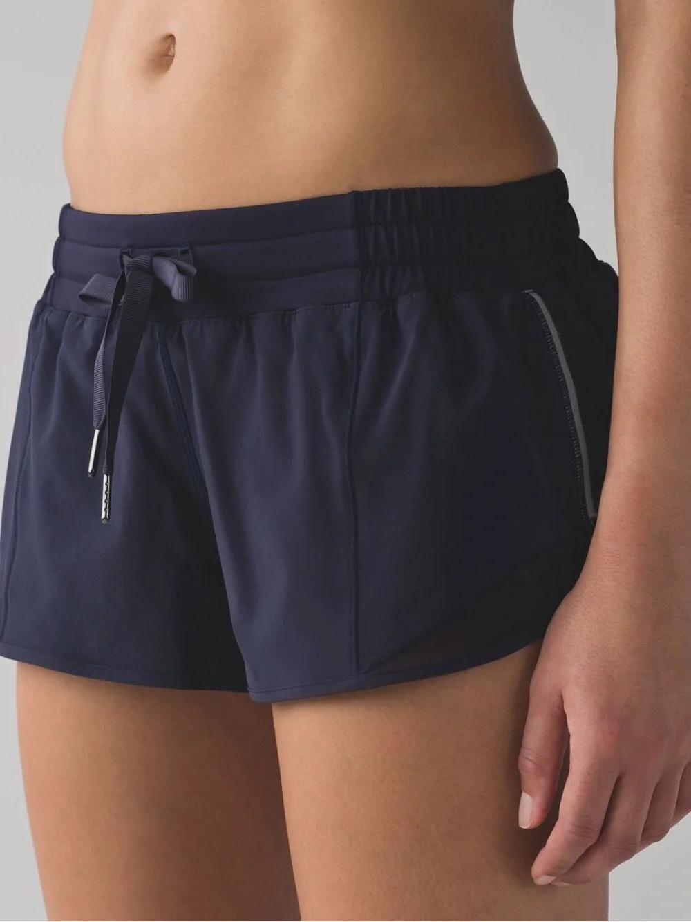 lululemon athletica Navy Athletic Drawstring Shorts